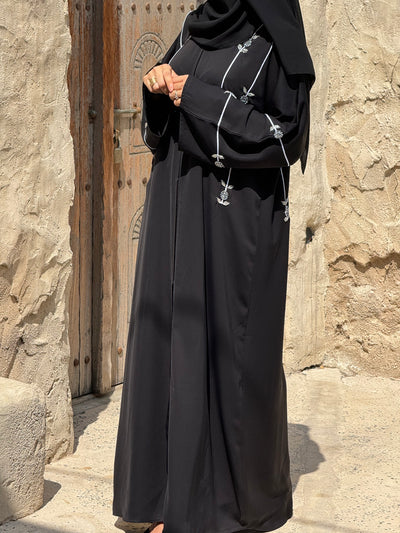 ABAYA Dubai Noir & blanc