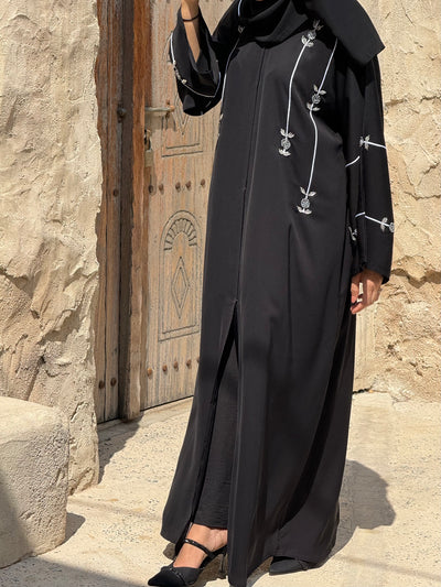 ABAYA Dubai Noir & blanc